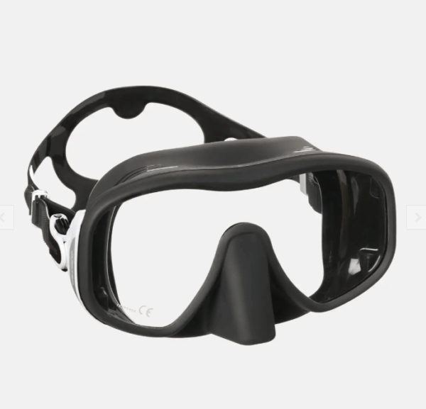 Mares Mask Jupiter White Black