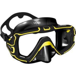 Mares Mask Pure Edge Yellow Black