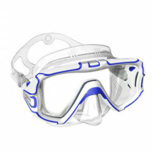 Mares Mask Pure Edge Blue Clear