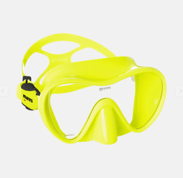 Mares Mask Tropical Yellow Flou