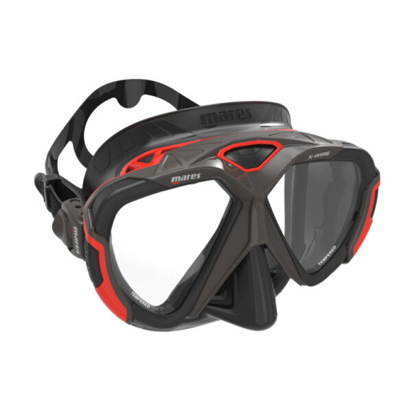 Mares Mask X Wire Red