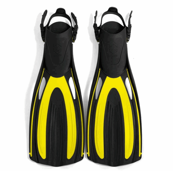DynamicNord Fins VF-40 Open Heel Yellow