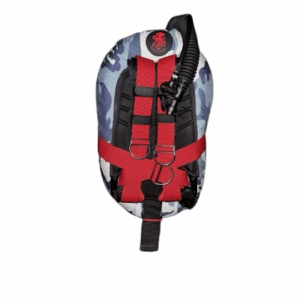 Angry Octopus Wing BCD  Camo Blue