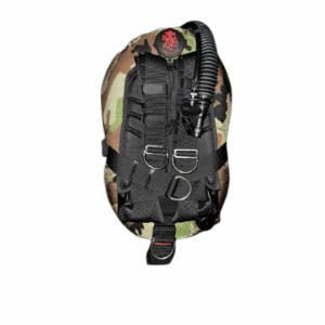 Angry Octopus Wing BCD  Camo Green