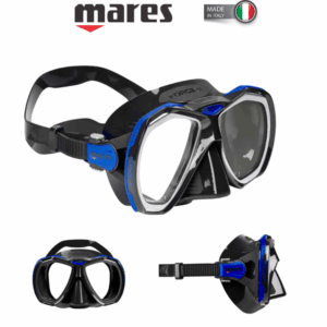 Mares Force-X   Dive Mask Blue Black
